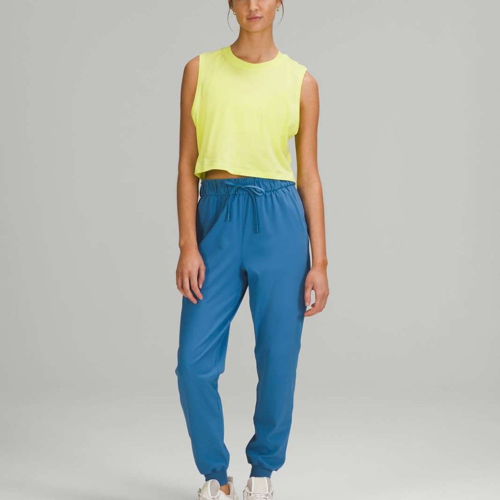 Lululemon Stretch High-Rise Jogger *Full Length Soft Denim  size 2
